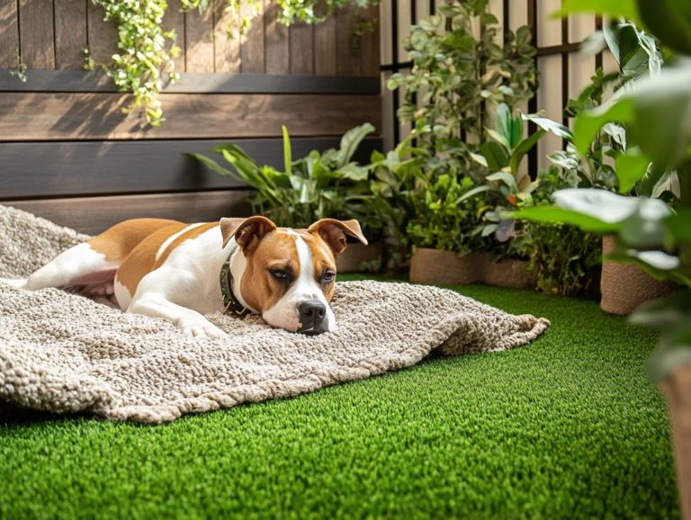 Best Practices for Outdoor Areas with Anxious Pets