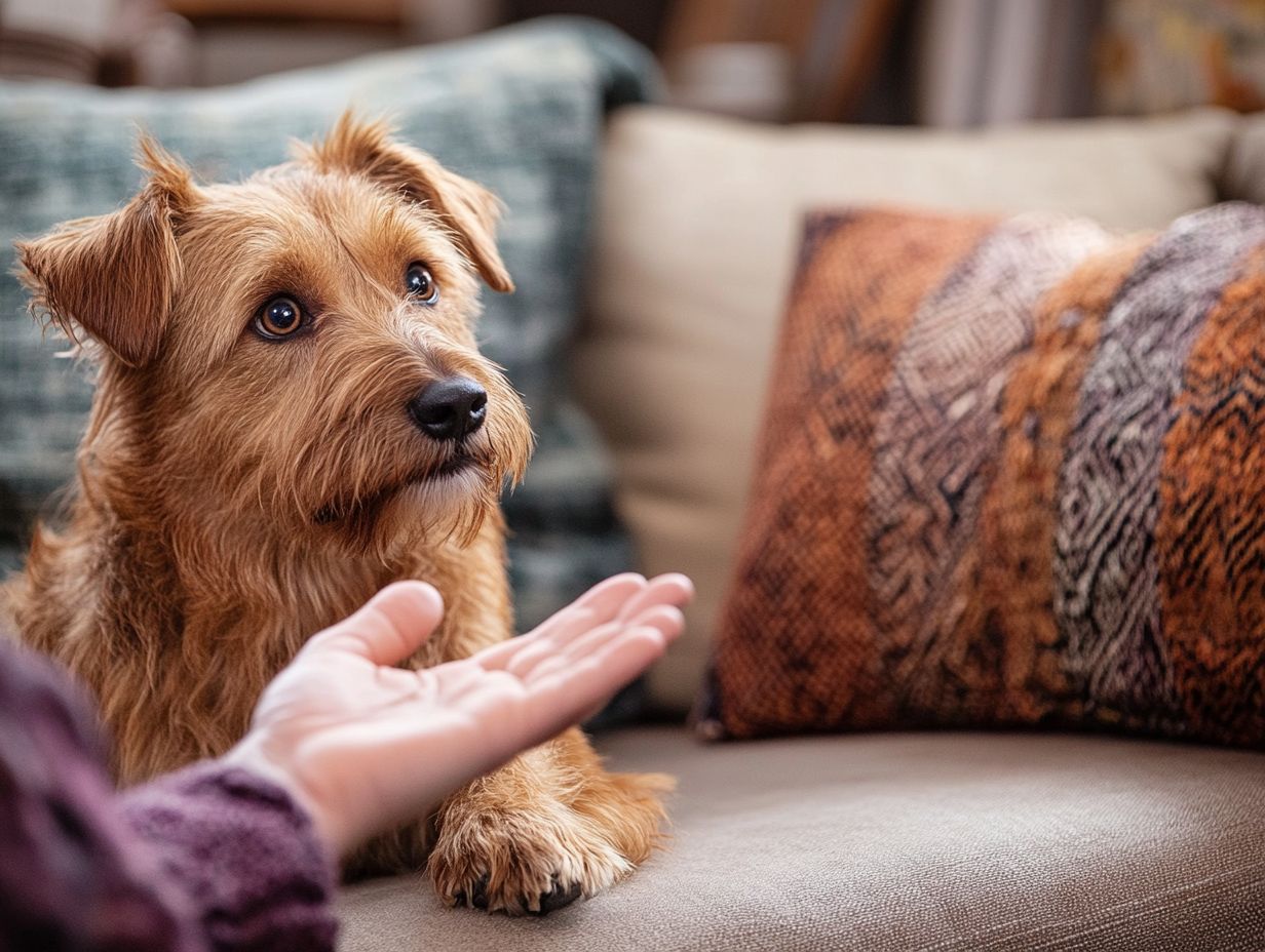 Visual representation of key takeaways on pet anxiety