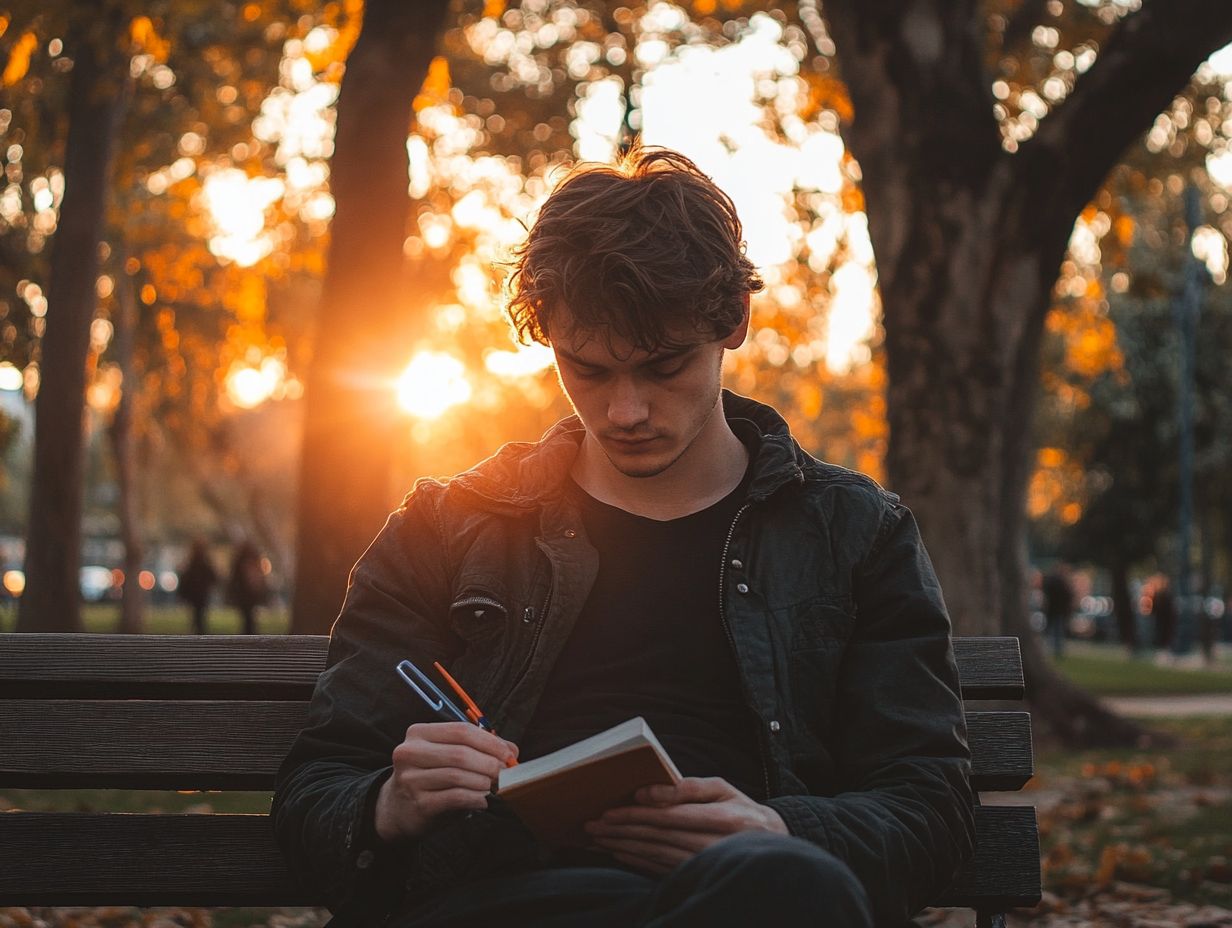 Ben overcoming anxiety through resilience and support.