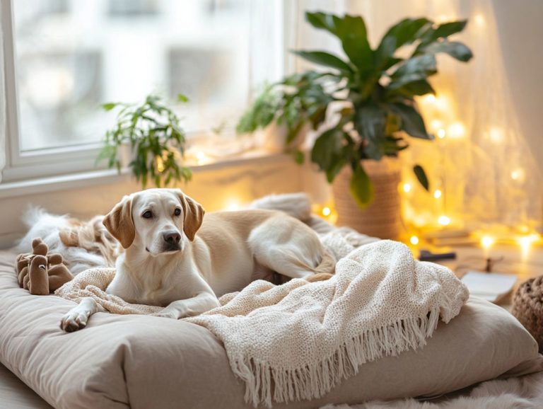 Creating a Calm Space for Your Anxious Pet