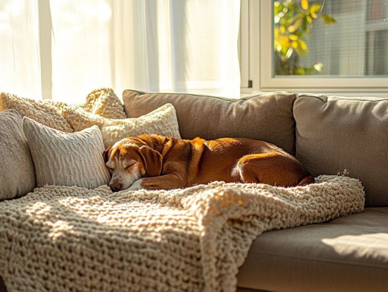 Creating a Comfortable Space for Senior Pets