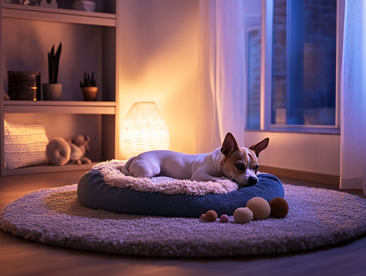 A peaceful space for pets to relax