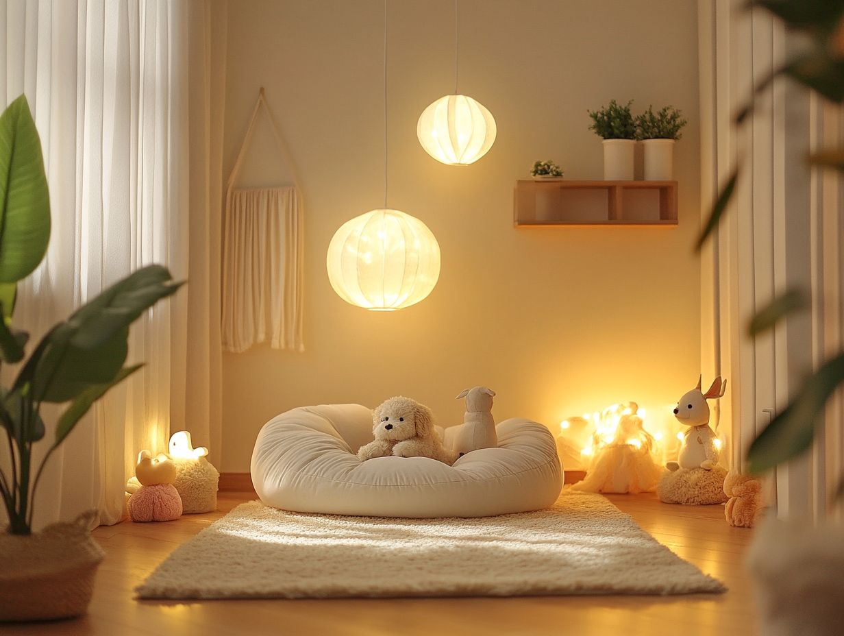 A peaceful space for pets to relax