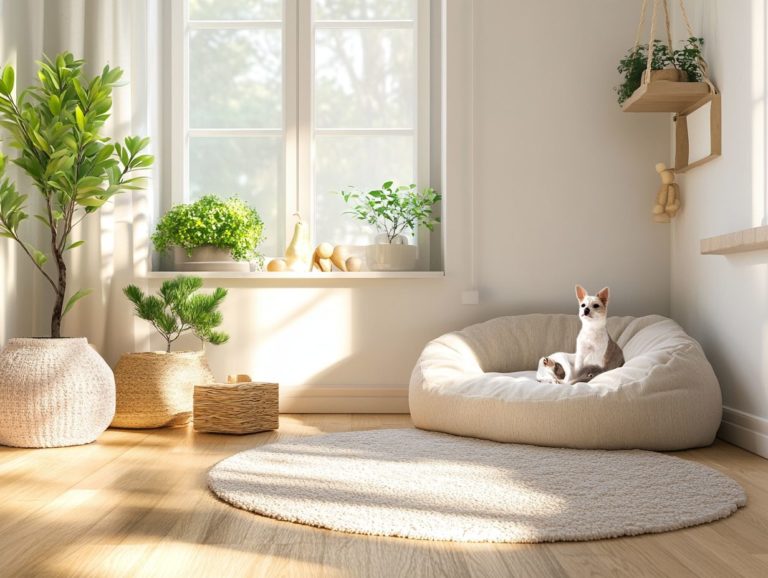 Creating Clutter-Free Spaces for Pet Relaxation