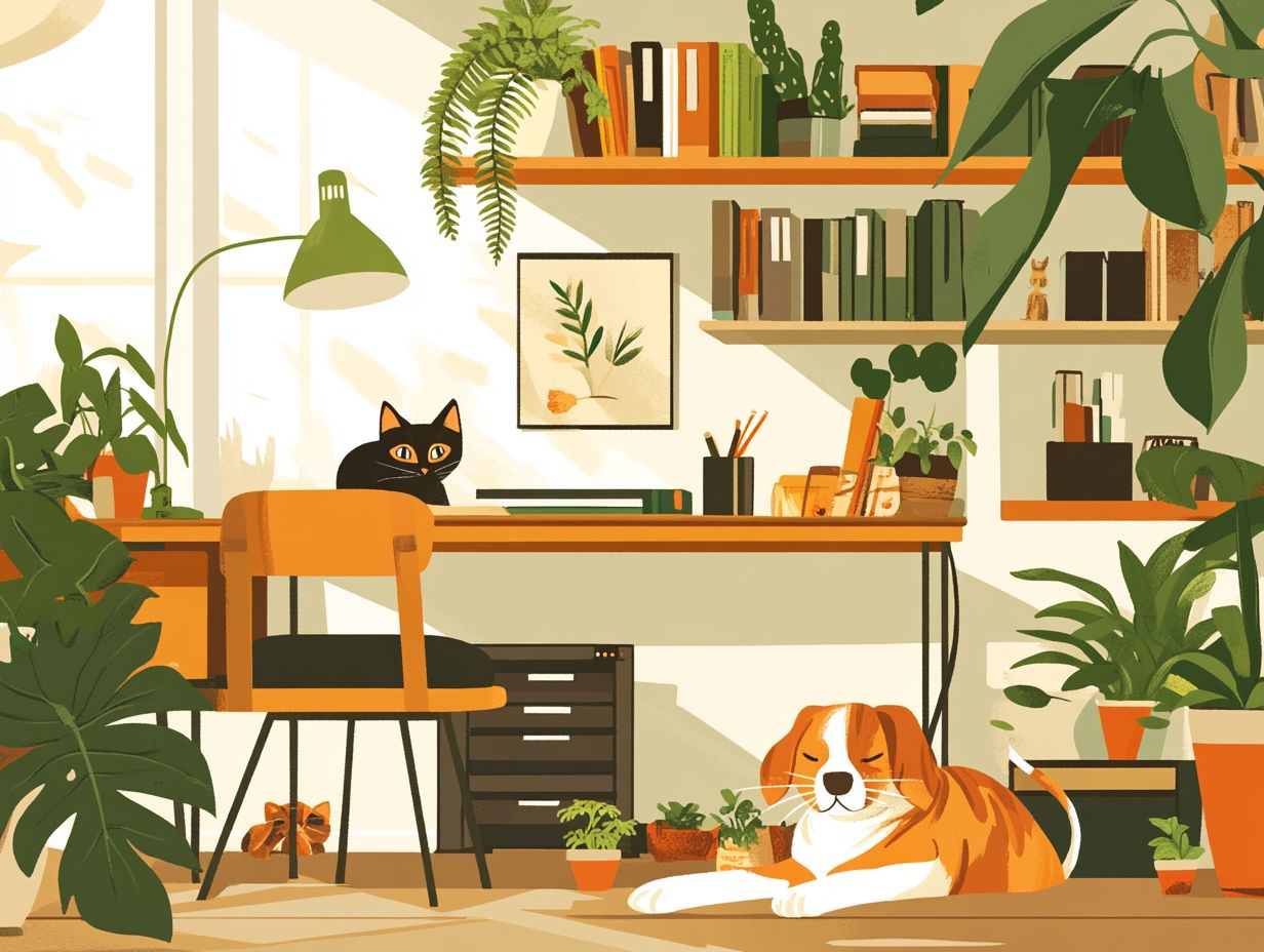 Ways to Include Your Pet in Your Workday