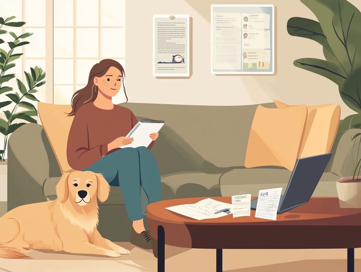 How can behavioral therapy help my pet after an anxiety consultation?