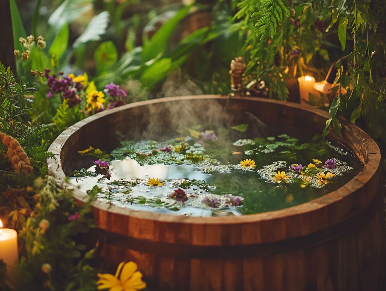 Types of Herbs Used in Herbal Baths