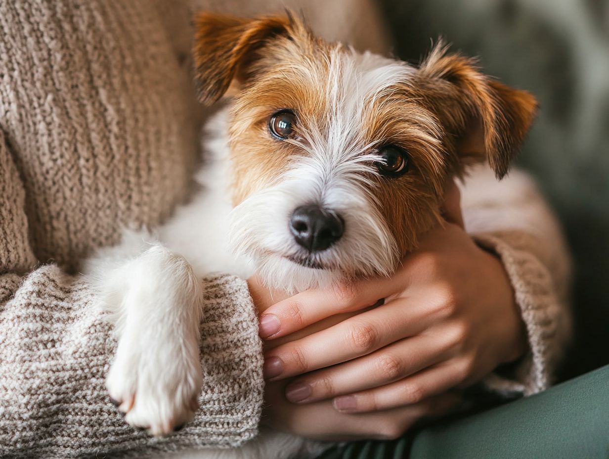 How Can I Comfort My Pet During Stressful Events?