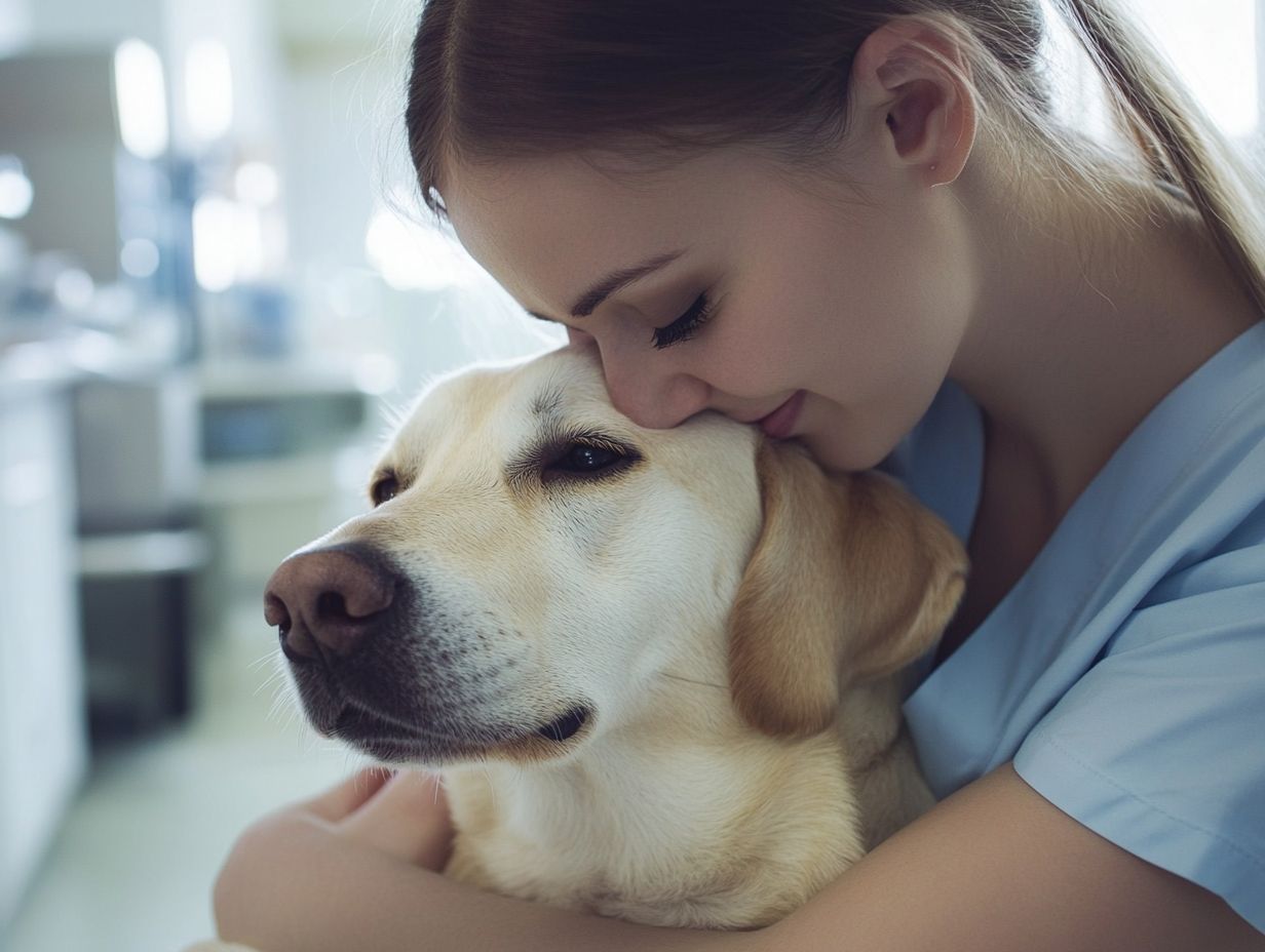 Infographic of Key Takeaways for Managing Pet Anxiety During Vet Visits