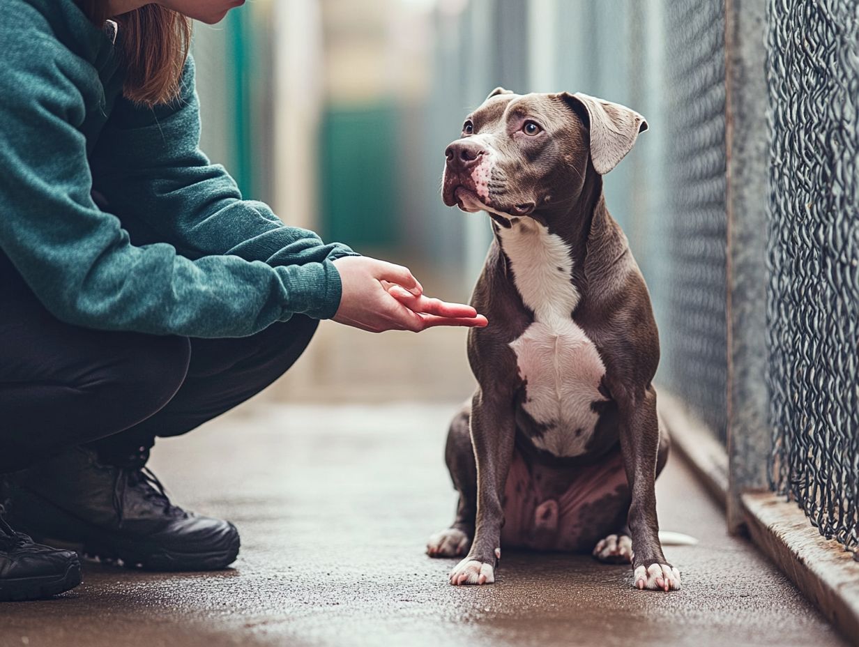 Visual guide to resources for helping shelter pets with anxiety