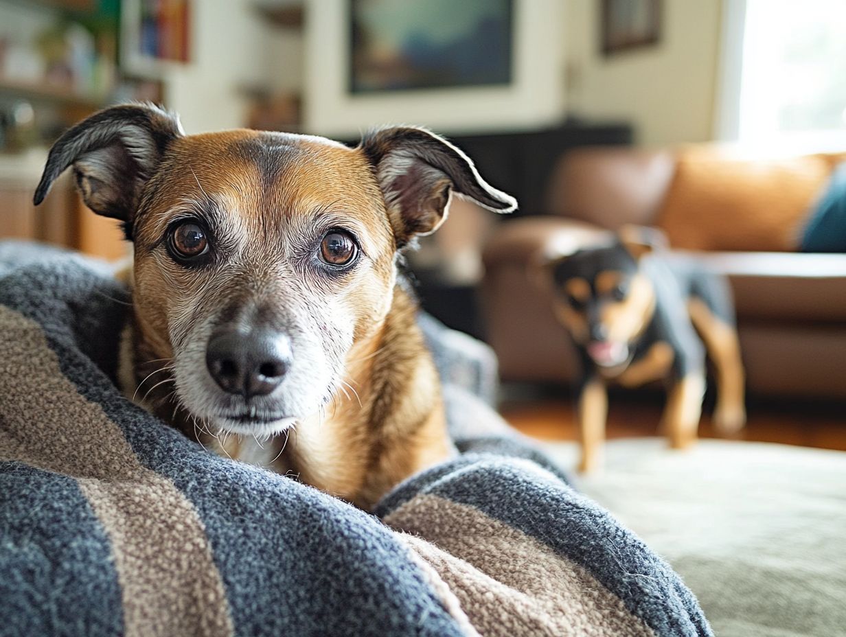 Image showing causes of pet anxiety in dogs