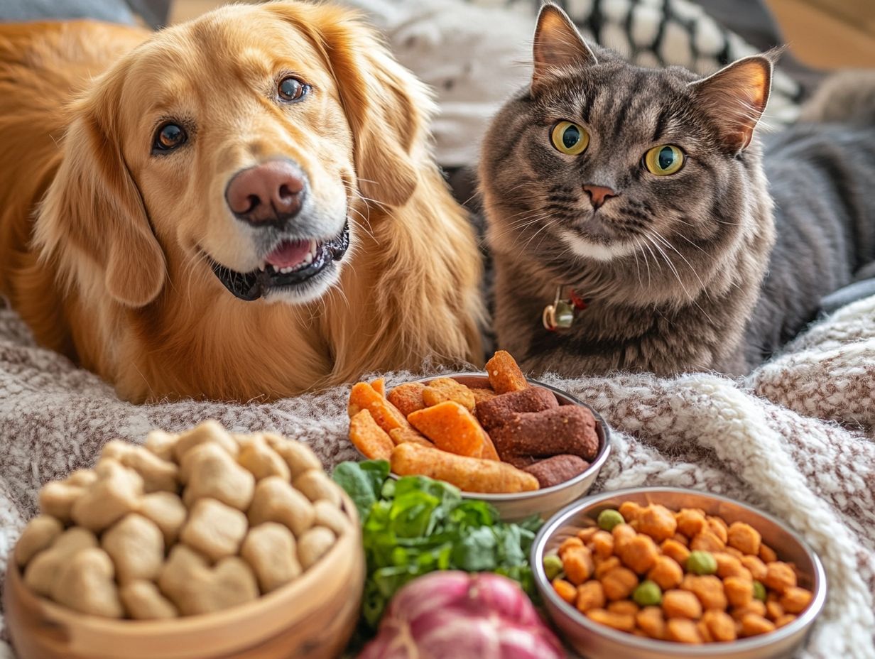 What is the connection between diet and anxiety in pets?