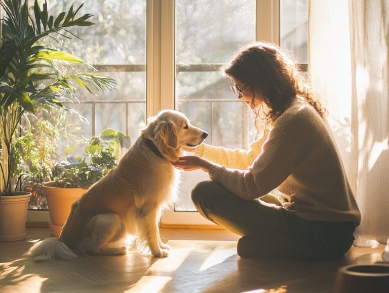 How Important is a Calm Owner for Anxious Pets?