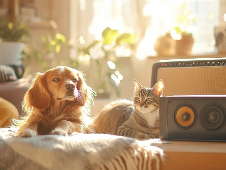 How Music Can Help Calm Anxious Pets