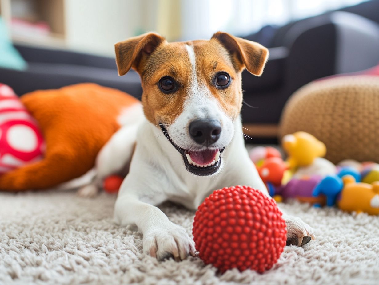 What factors should I consider when choosing the right location for pet toys?