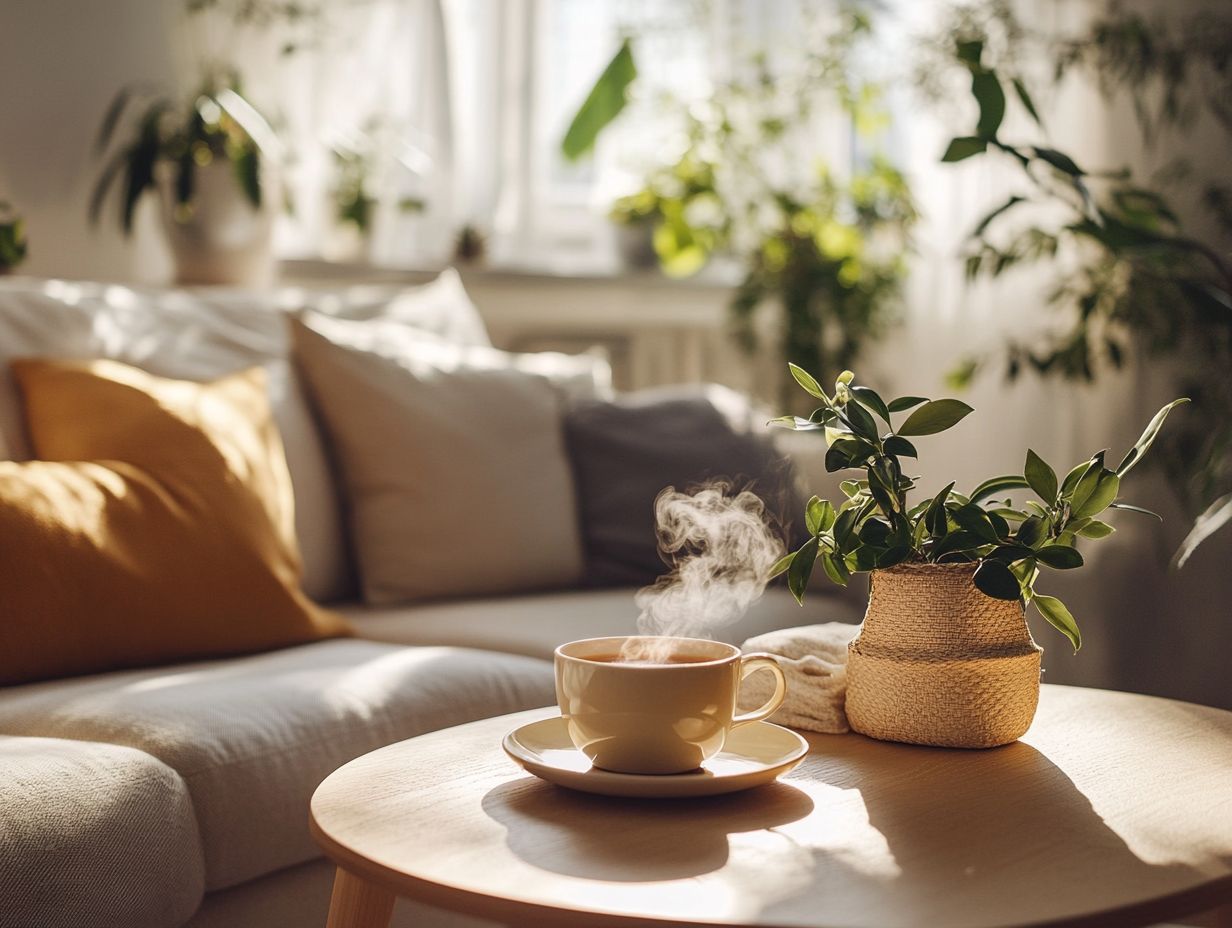 Decluttering your home for a calming environment