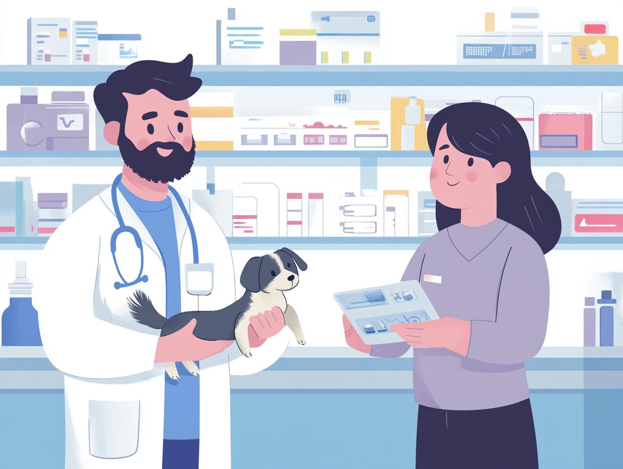 Image showing how to discuss medications with your veterinarian