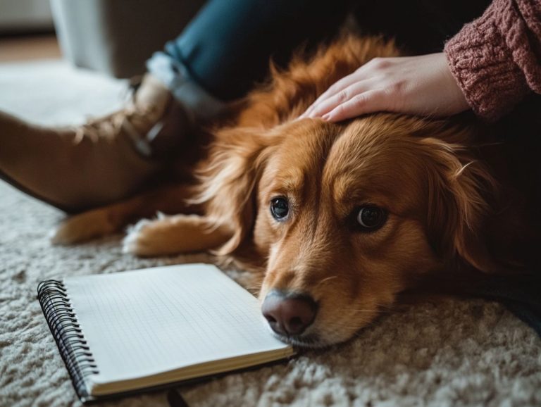 How to Document Your Pet’s Anxiety Symptoms