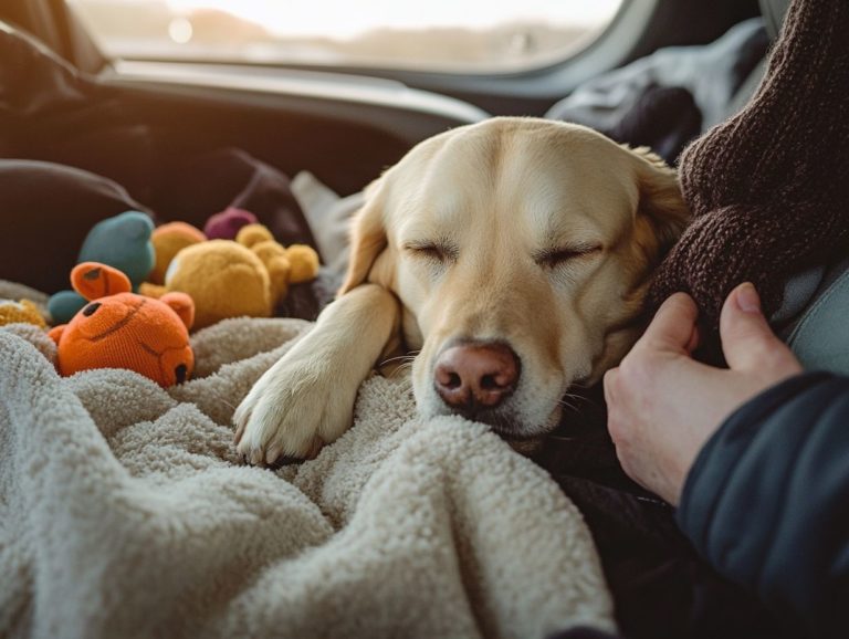 How to Help a Pet with Travel Anxiety