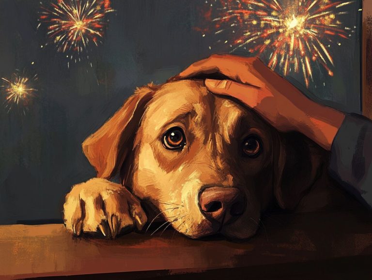 How to Help My Pet During Fireworks?