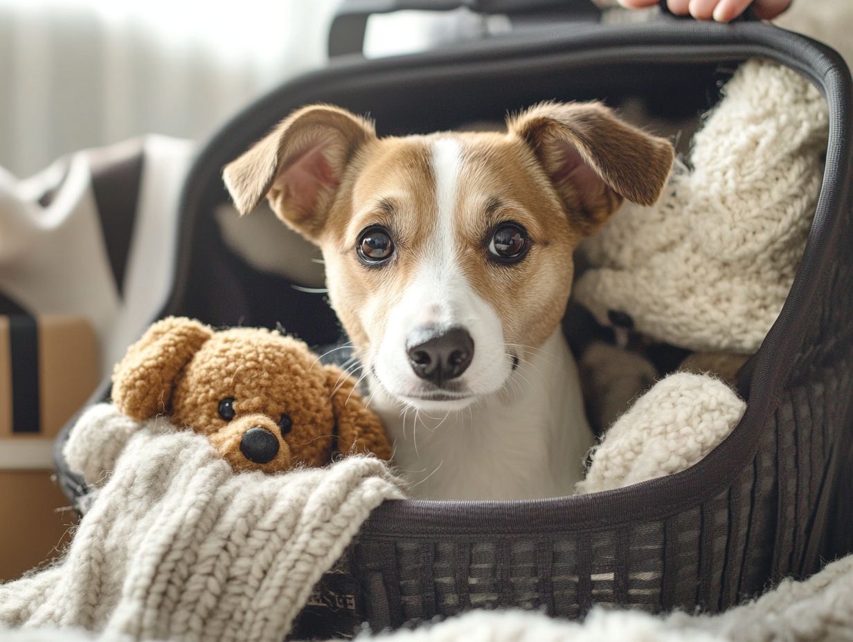 How can I help my pet feel less anxious during travel?