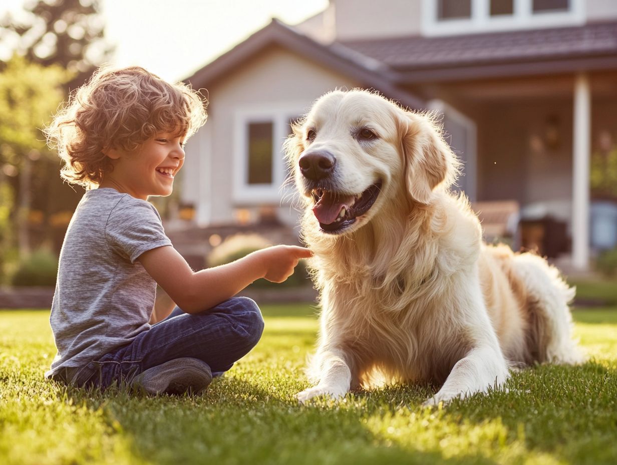 Pet meeting new family member