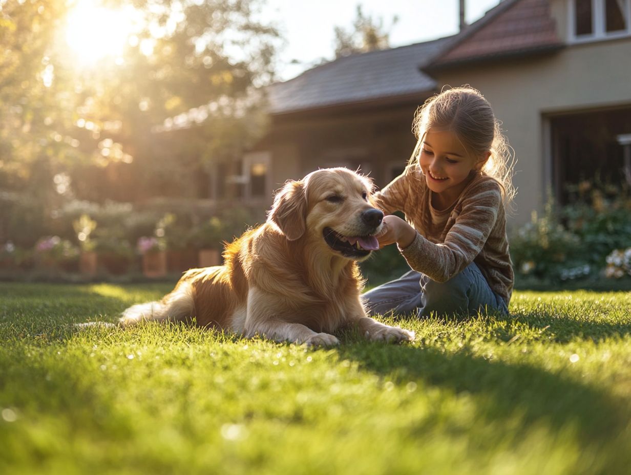 FAQ banner related to helping pets adjust to new family members