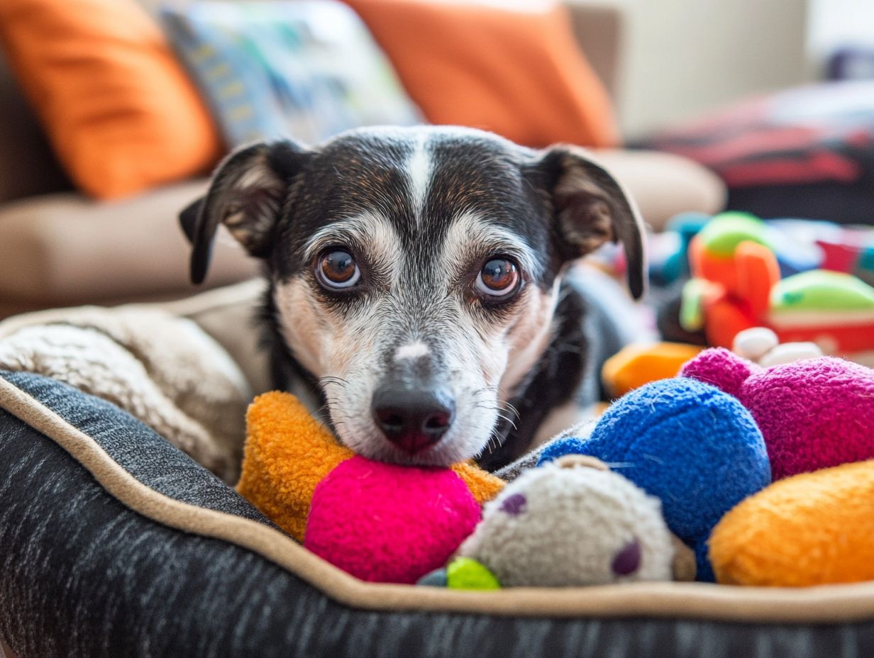 Examples of Behavioral Changes in Anxious Older Dogs