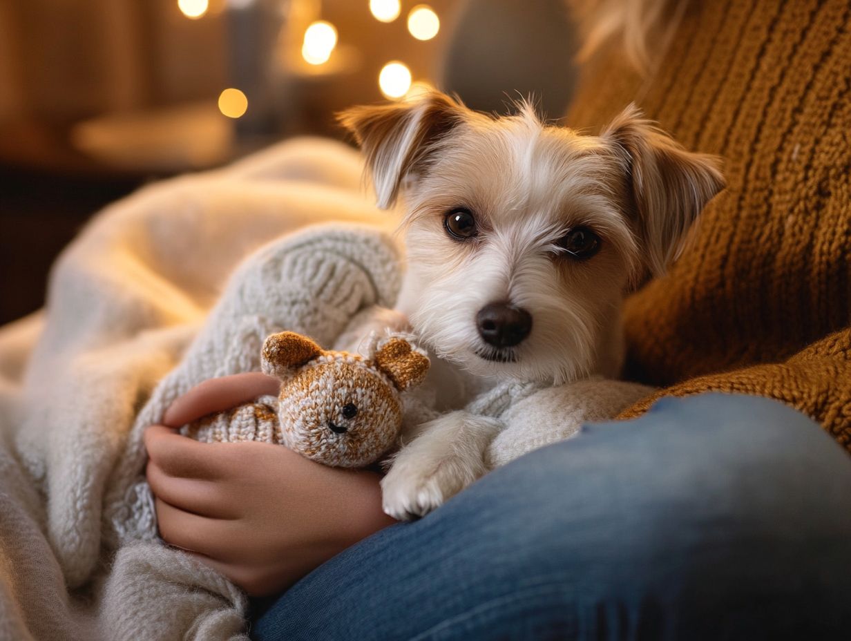 Image illustrating additional strategies for calming anxious pets