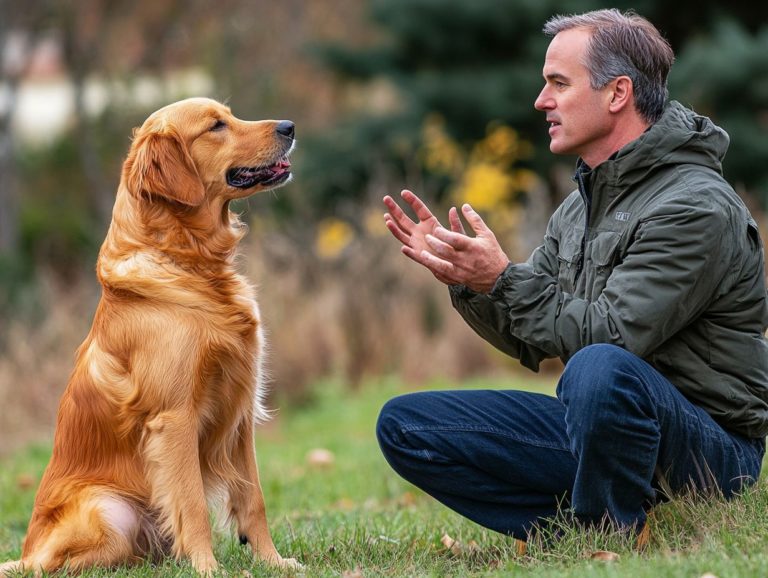 How to Use Body Language in Pet Training