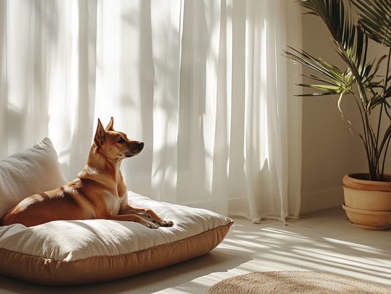 How to Use Curtains to Reduce Stress for Pets