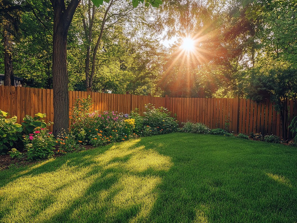 Image showing height specifications for secure fencing