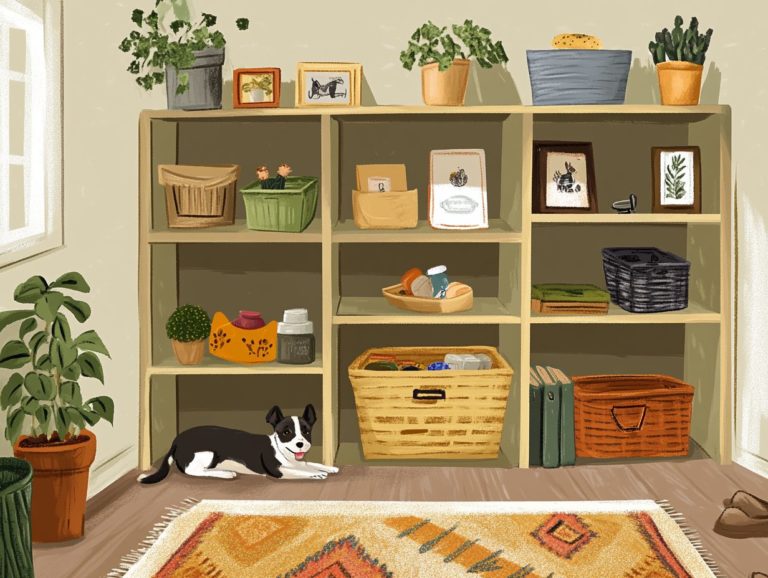 How to Use Shelving for Pet Safety