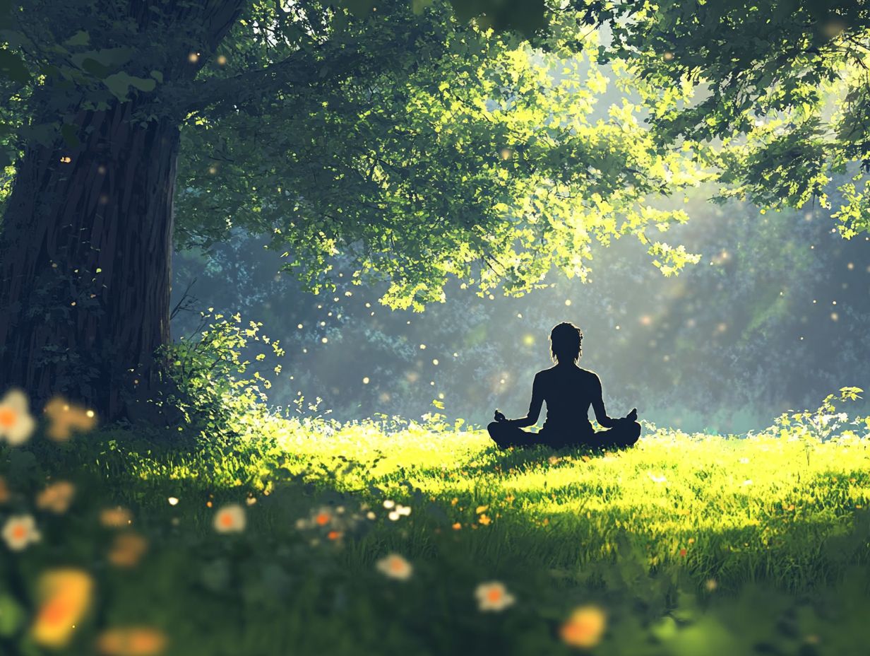 Why are mindfulness practices effective for easing anxiety?