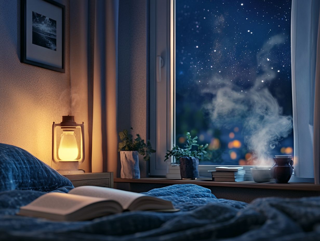 A serene bedroom environment for better sleep