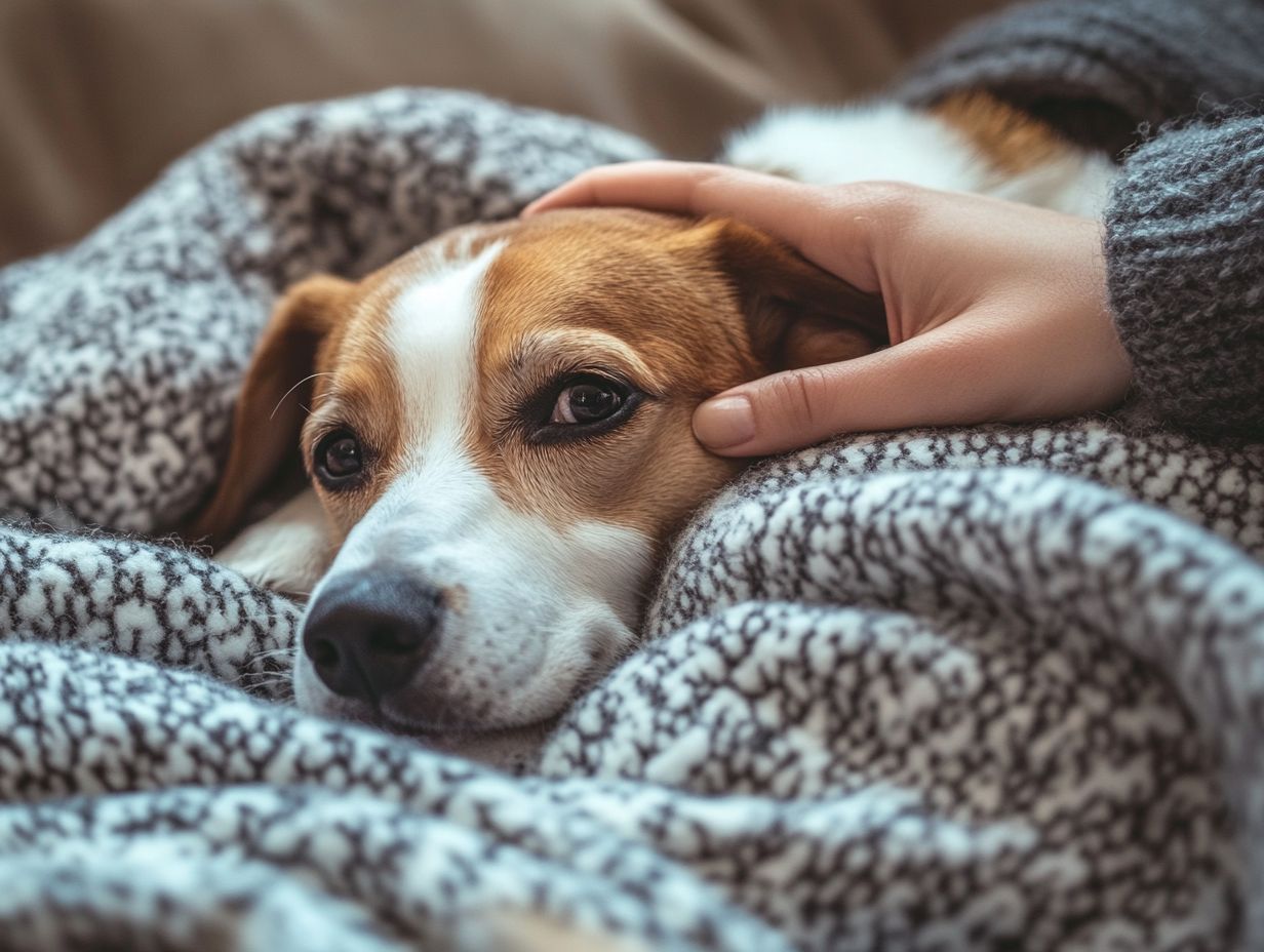 How does pet anxiety affect the physical health of pets?