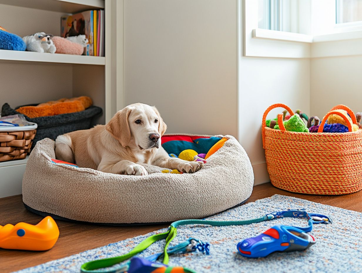 A spacious and inviting area for pets to play and relax