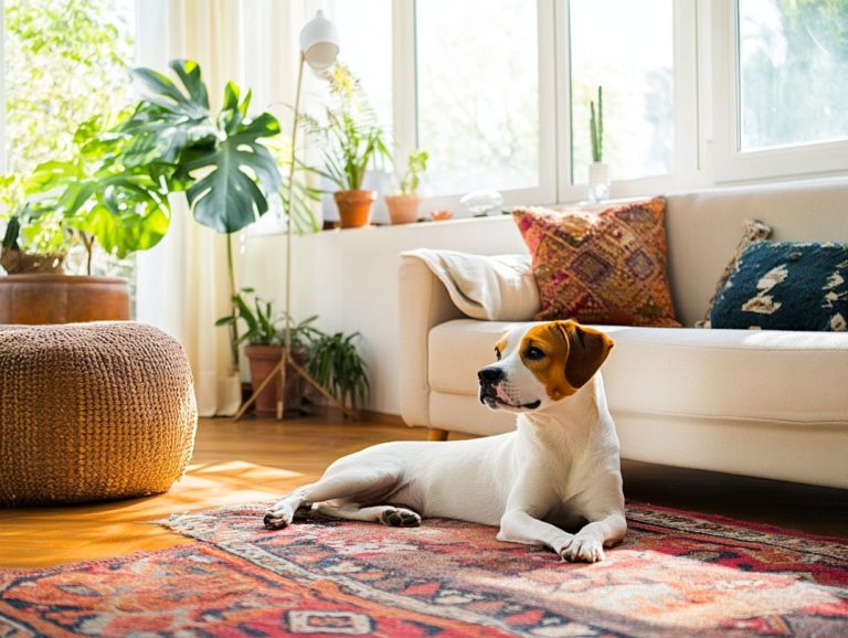 The Impact of Home Décor on Pet Anxiety