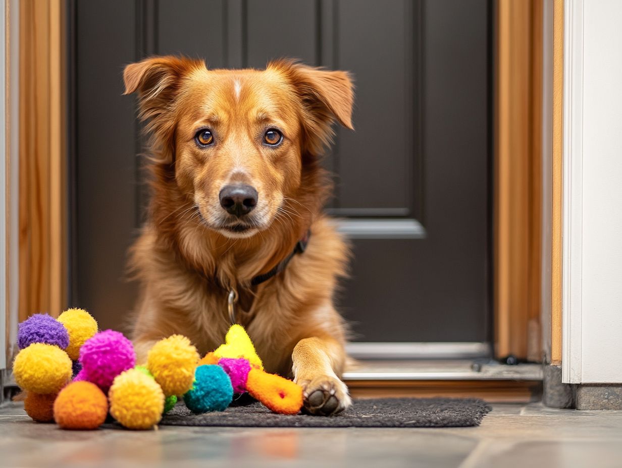 What causes separation anxiety in pets?