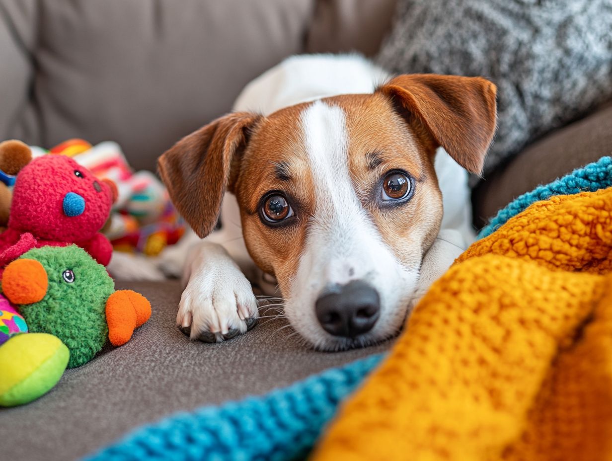 Signs of genetic anxiety in pets