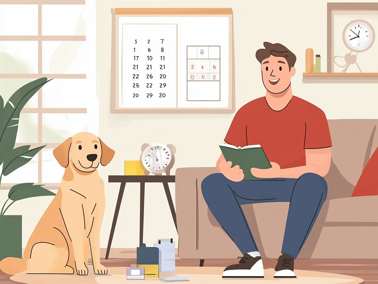 Creating a Routine for Anxious Pets