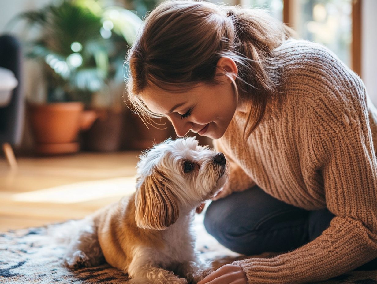 Visual Summary of Key Takeaways on Pet Anxiety