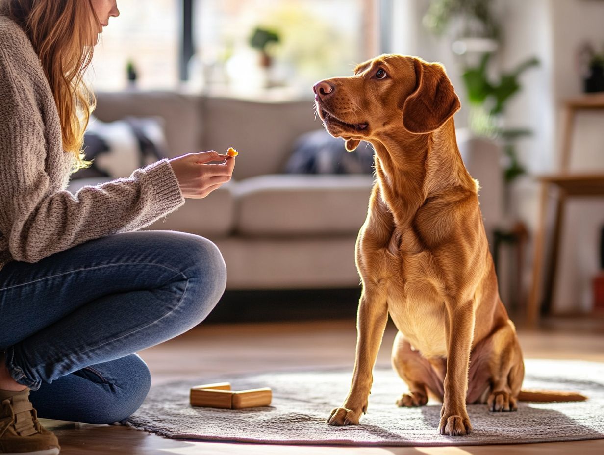 Image illustrating signs of anxiety in pets