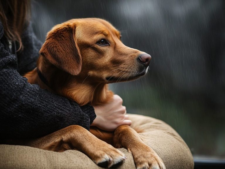 Training for Thunderstorm Anxiety in Dogs