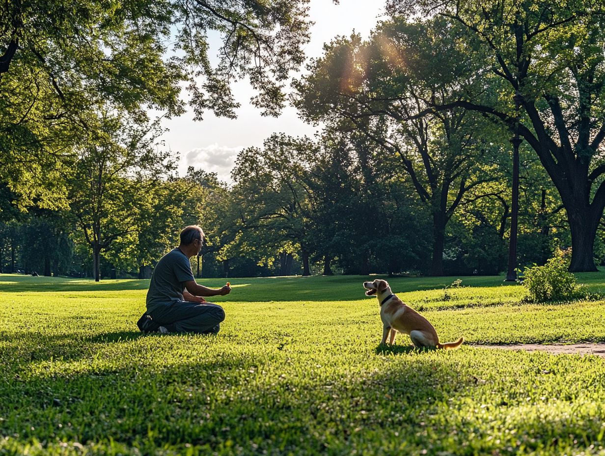 Dog training techniques for anxious breeds