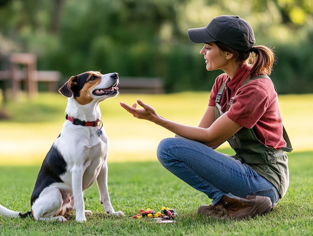 What are some examples of emotional triggers in pet training?