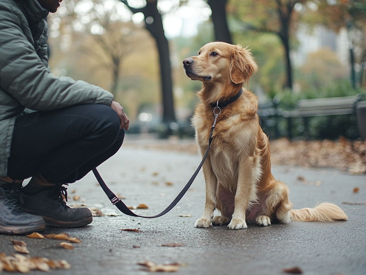 Dog training challenges