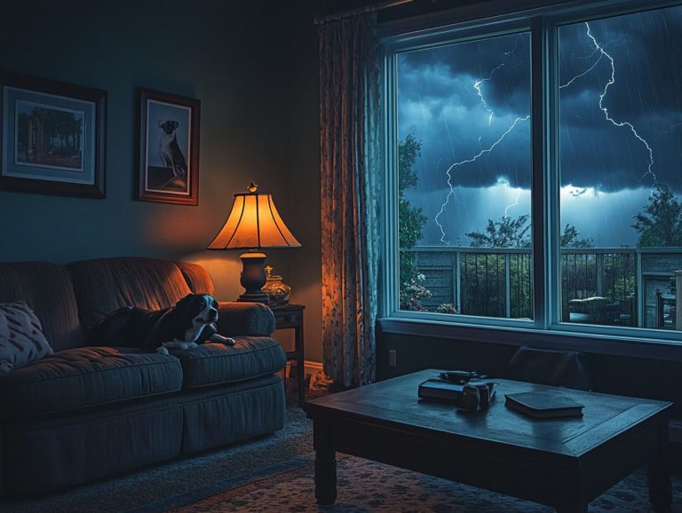 Understanding Pet Anxiety During Thunderstorms