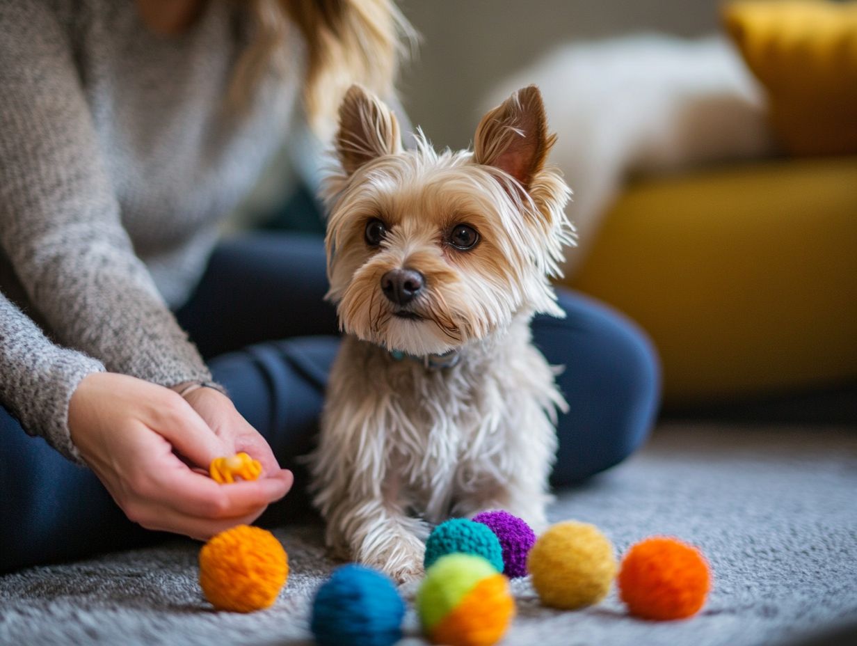 Relaxation techniques for anxious pets during training