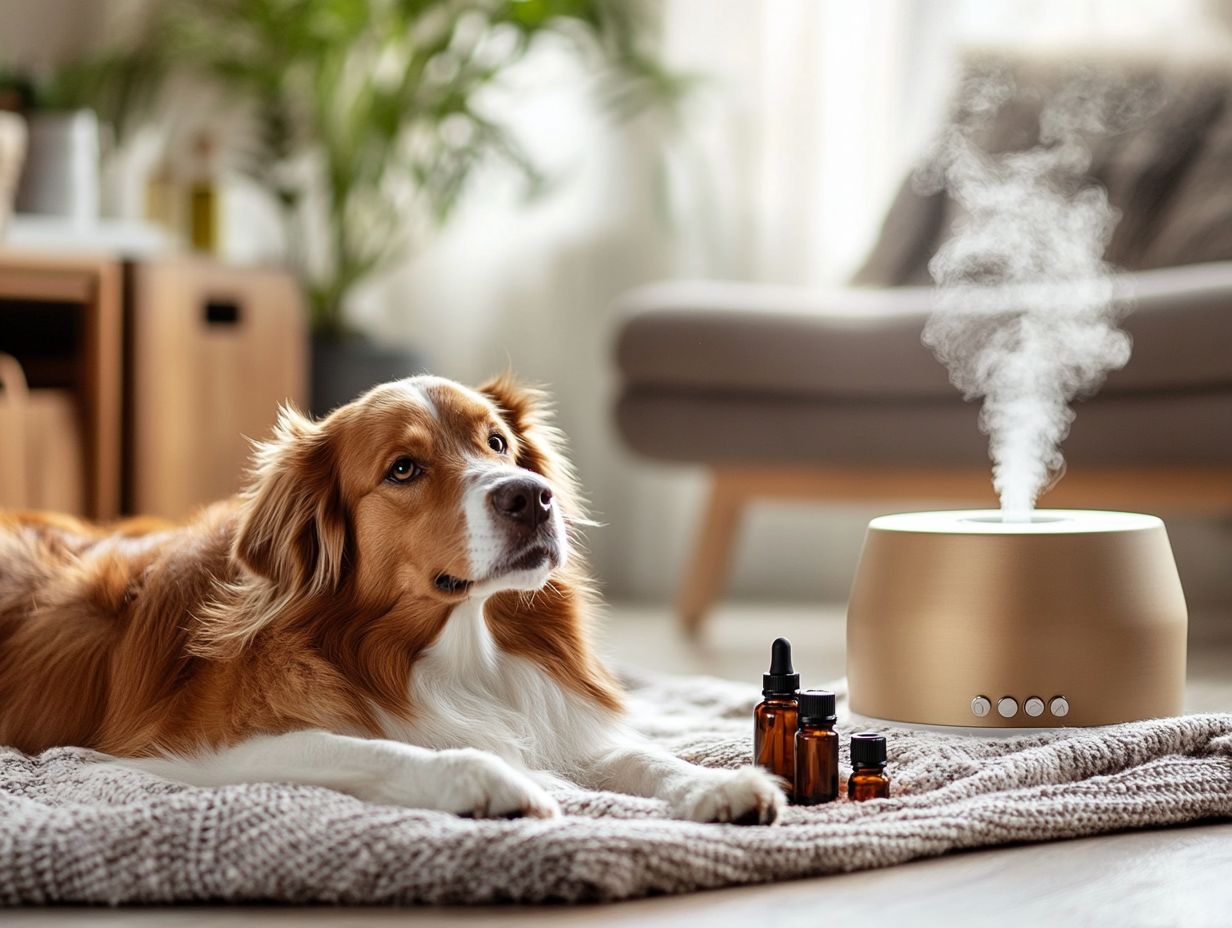 What types of essential oils are safe to use on pets, especially for holidays like New Year s Eve and Halloween?